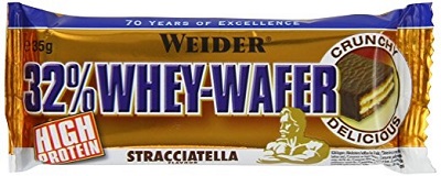 WEIDER 32% WHEY BARRETTA WAFER STRACCIATELLA 35 G - Luckyfarma.it