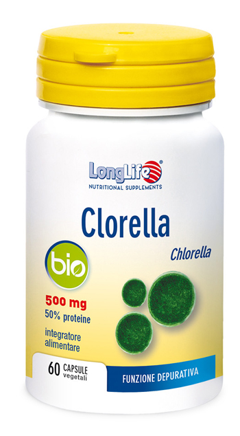 LONGLIFE CLORELLA BIO 60 CAPSULE - Luckyfarma.it