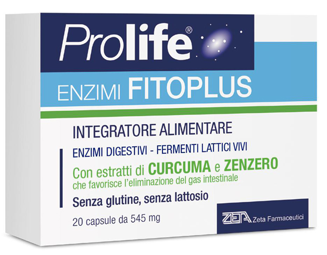 PROLIFE ENZIMI FITOPLUS 20 CAPSULE - Luckyfarma.it