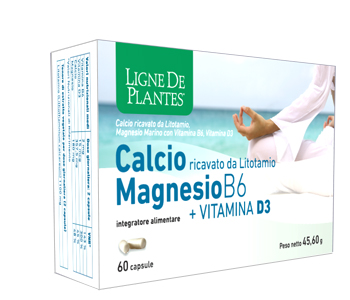 CALCIO + MAGNESIO B6 + VITAMINA D3 60 CAPSULE - Luckyfarma.it
