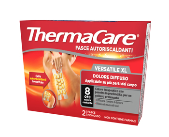FASCIA AUTORISCALDANTE VERSATILE THERMACARE XL 2 PEZZI - Luckyfarma.it