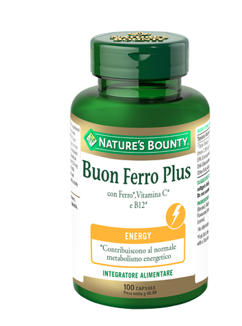 BUON FERRO PLUS 100 CAPSULE - Luckyfarma.it