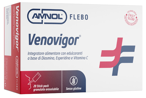 VENOVIGOR 20 STICK PACK GRANULATO OROSOLUBILE - Luckyfarma.it
