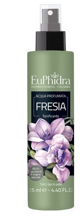 EUPHIDRA ACQUA PROFUMATA FRESIA IN FLACONE CON ETICHETTA POMPA SPRAY - Luckyfarma.it