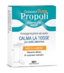 GOLASEPT TUSS PROPOLI CPR TOSSE DISPOSITIVO MEDICO COMPRESSE MASTICABILI ALLA PROPOLI IN ASTUCCIO - Luckyfarma.it