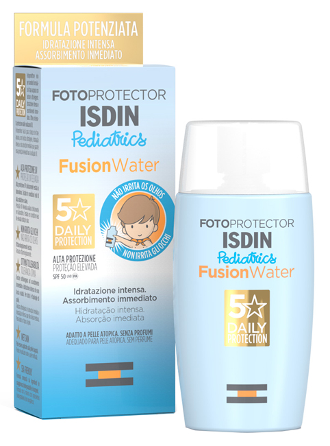 FOTOPROTECTOR PEDIATRICS FUSION WATER SPF50 - Luckyfarma.it