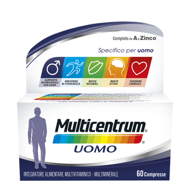 MULTICENTRUM UOMO 60 COMPRESSE - Luckyfarma.it
