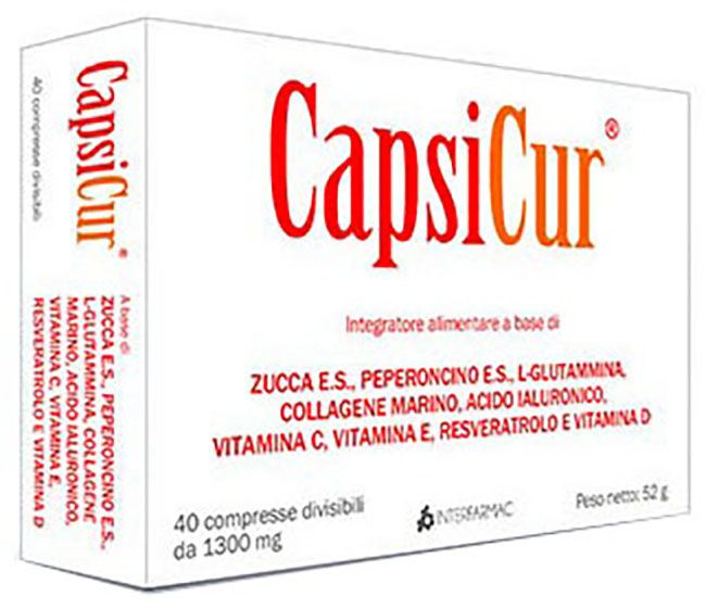 CAPSICUR 40 COMPRESSE - Luckyfarma.it
