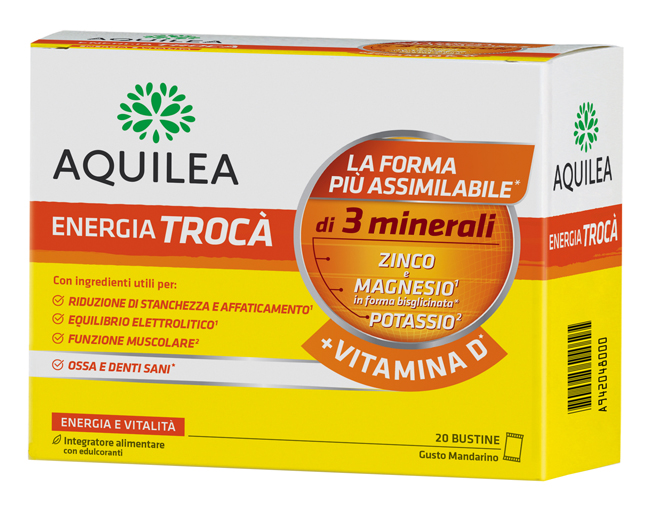 AQUILEA ENERGIA TROCA'+VIT D 20 BUSTINE - Luckyfarma.it