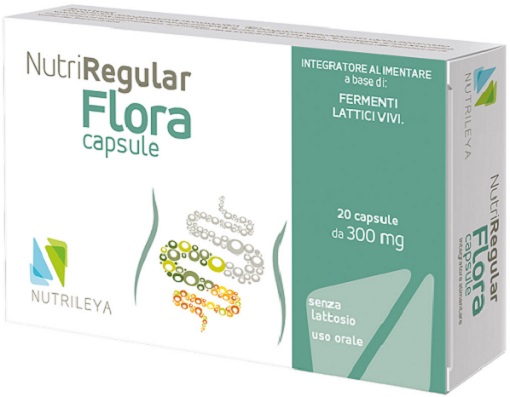 NUTRIREGULAR FLORA 20 CAPSULE - Luckyfarma.it