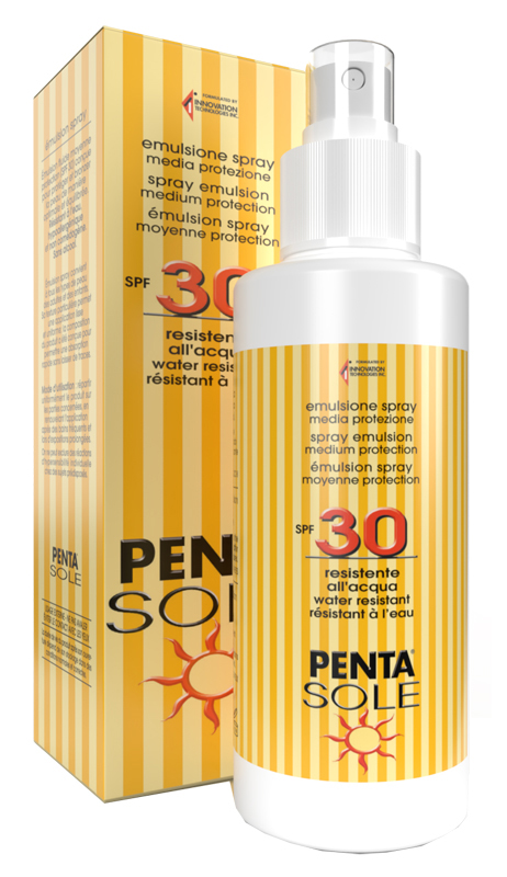 PENTA SOLE SPF30 EMULSIONE SPRAY MEDIA PROTEZIONE 100 ML - Luckyfarma.it