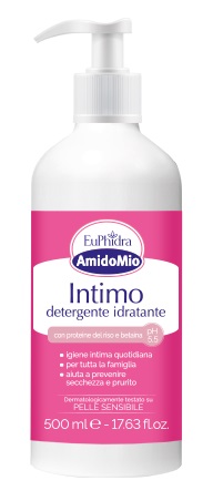EUPHIDRA AMIDOMIO INTIMO DETERGENTE IDRATANTE 500 ML - Luckyfarma.it