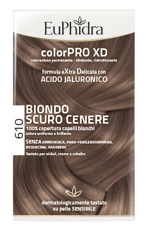 EUPHIDRA COLORPRO XD610 BIONDO SCURO 50 ML - Luckyfarma.it