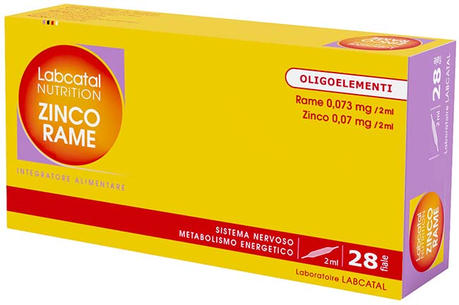 LABCATAL NUTRITION ZINCO RAME 28 FIALE 2 ML - Luckyfarma.it