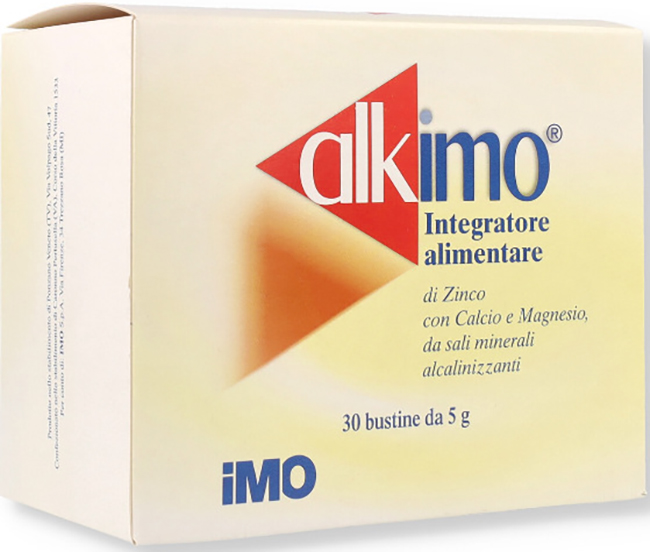 ALKIMO INTEGRATORE ZINCO CALCIO/MAGNESIO 30 BUSTINE - Luckyfarma.it