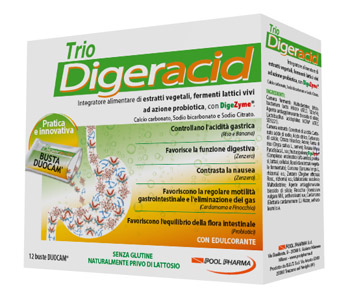 TRIO DIGERACID 12 BUSTINE - Luckyfarma.it