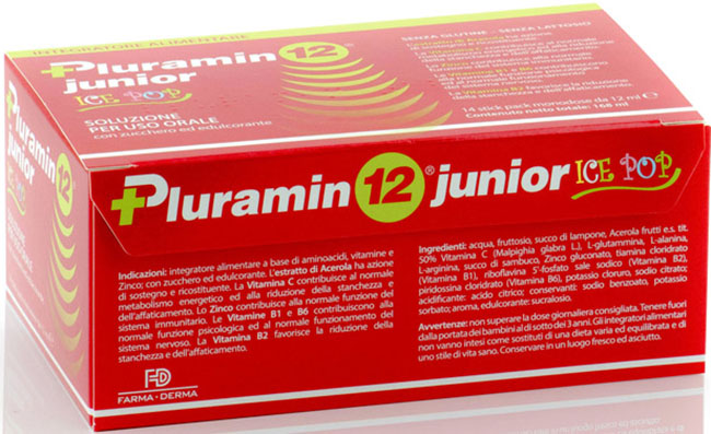 PLURAMIN12 JUNIOR 14 STICK PACK 12 ML - Luckyfarma.it