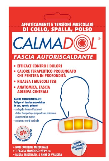 CALMADOL FASCIA RISCALDANTE BIPACK 2 PEZZI - Luckyfarma.it