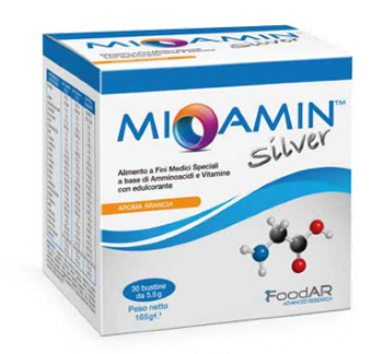 MIOAMIN SILVER 30 BUSTINE 5,5 G AROMA ARANCIA - Luckyfarma.it