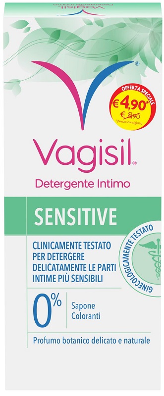 VAGISIL DETERGENTE SENSITIVE 250 ML - Luckyfarma.it