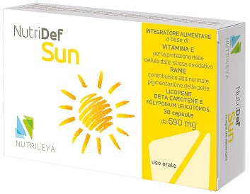 NUTRIDEF SUN 30 CAPSULE - Luckyfarma.it