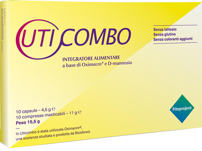 UTICOMBO 10 CAPSULE + 10 COMPRESSE MASTICABILI - Luckyfarma.it