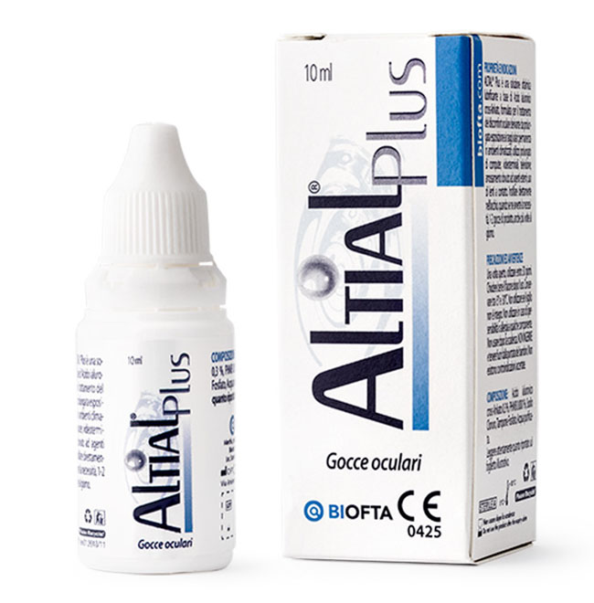 ALTIAL PLUS 10 ML SOLUZIONE OFTALMICA LUBRIFICANTE - Luckyfarma.it