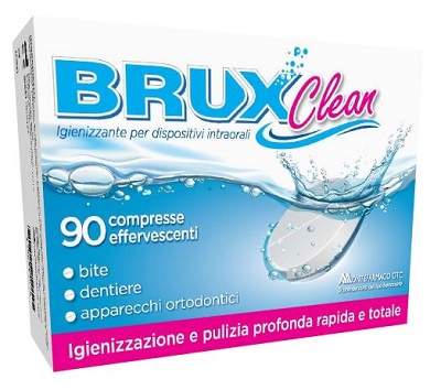 BRUX CLEAN 90 COMPRESSE EFFERVESCENTI - Luckyfarma.it
