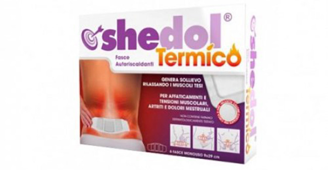FASCIA AUTORISCALDANTE SHEDOL TERMICO 6 PEZZI - Luckyfarma.it