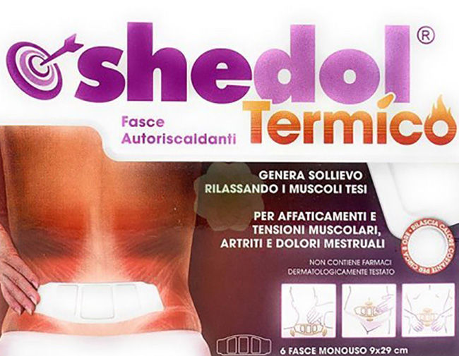 CEROTTO AUTORISCALDANTE SHEDOL TERMICO 6 PEZZI - Luckyfarma.it