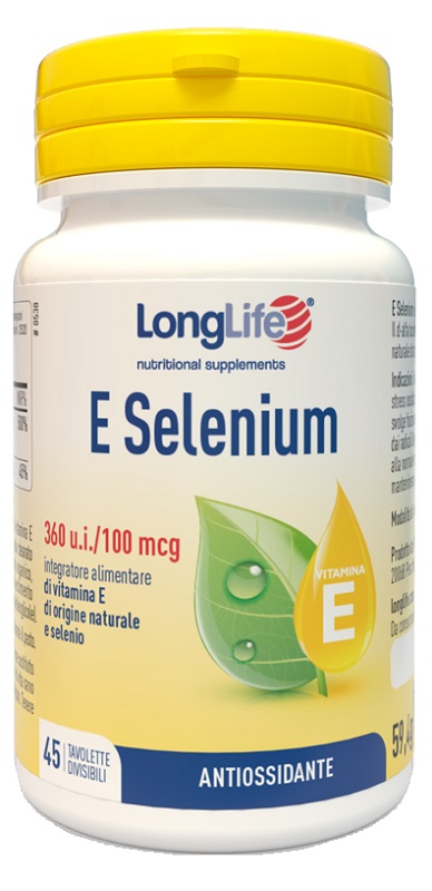 LONGLIFE E SELENIUM 45 TAVOLETTE - Luckyfarma.it