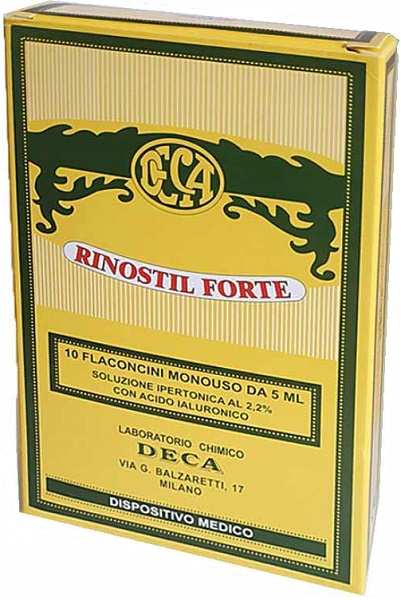 RINOSTIL FORTE SOLUZIONE IPERTONICA 10 FLACONCINI MONOUSO DA 5 ML - Luckyfarma.it