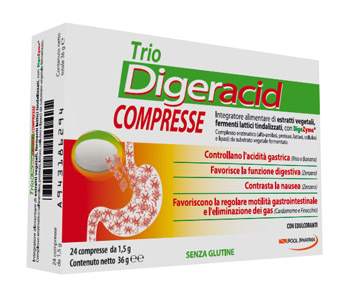 TRIO DIGERACID 24 COMPRESSE - Luckyfarma.it