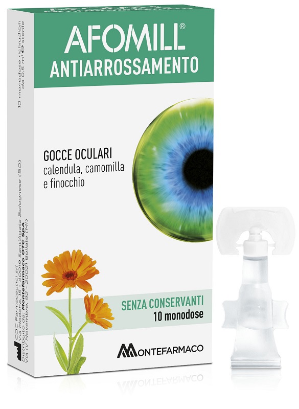 AFOMILL ANTIARROSSAMENTO SENZA CONSERVANTI 10 FIALE DA 0,5 ML - Luckyfarma.it