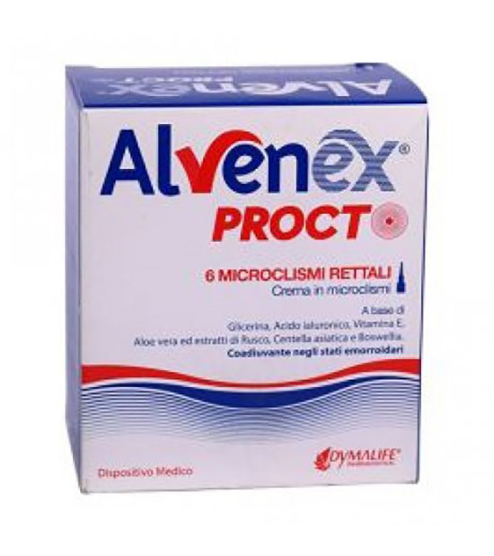 ALVENEX PROCTO MICROCLISMA 6 PEZZI DA 8 G - Luckyfarma.it