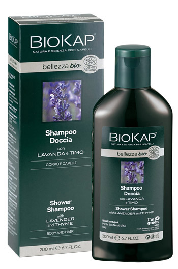 BIOKAP BELLEZZA BIO SHAMPOO DOCCIA COSMOS ECOCERT 200 ML - Luckyfarma.it
