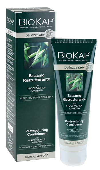 BIOKAP BELLEZZA BIO BALSAMO RISTRUTTURANTE COSMOS ECOCERT 125 ML - Luckyfarma.it
