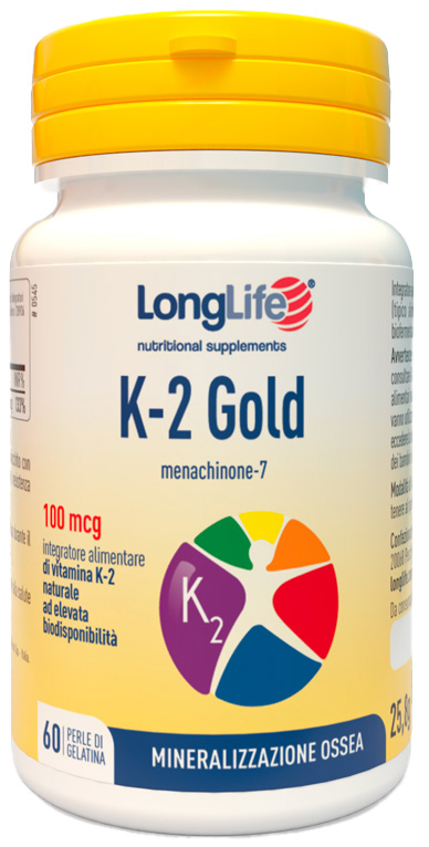 LONGLIFE K-2 GOLD 60 PERLE - Luckyfarma.it