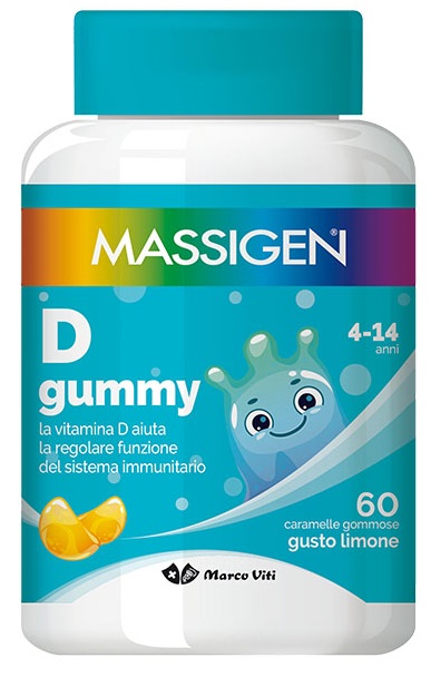 MASSIGEN D GUMMY 60 CARAMELLE - Luckyfarma.it