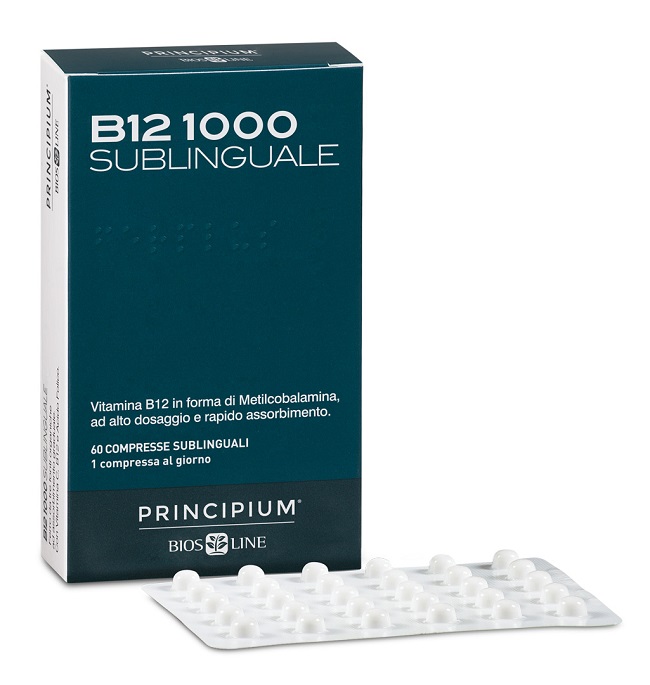 PRINCIPIUM B12 1000 60 COMPRESSE SUBLINGUALI - Luckyfarma.it