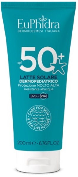 EUPHIDRA KALEIDO UV SYSTEM LATTE DERMOPEDIATRICO 50+ 200 ML - Luckyfarma.it