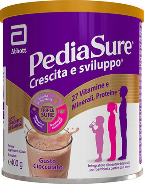 PEDIASURE CRESCITA&SVILUPPO RINFORZA CIOCCOLATO 850 G - Luckyfarma.it