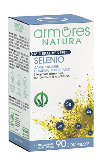 ARMORES MINERAL BENEFIT SELENIO 90 COMPRESSE - Luckyfarma.it