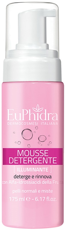 EUPHIDRA MOUSSE DETERGENTE ILLUMINANTE 175 ML - Luckyfarma.it