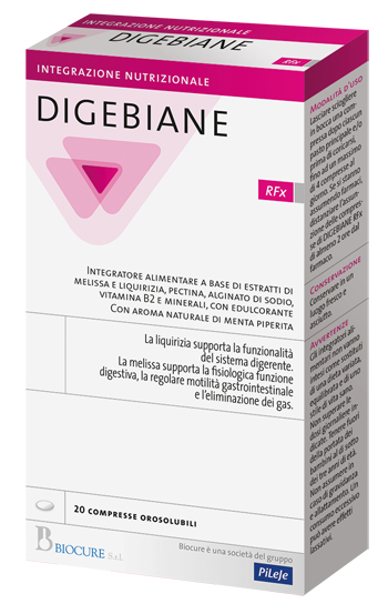 DIGEBIANE RFX 20 COMPRESSE - Luckyfarma.it