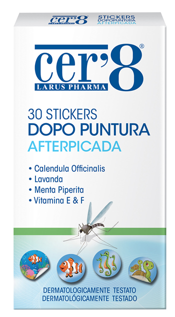 CER'8 STICKERS DOPO PUNTURA 30 PEZZI - Luckyfarma.it