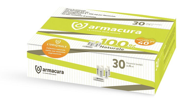 ARMACURA COLOSTRO 100% 30 FLACONCINI BEVIBILI - Luckyfarma.it