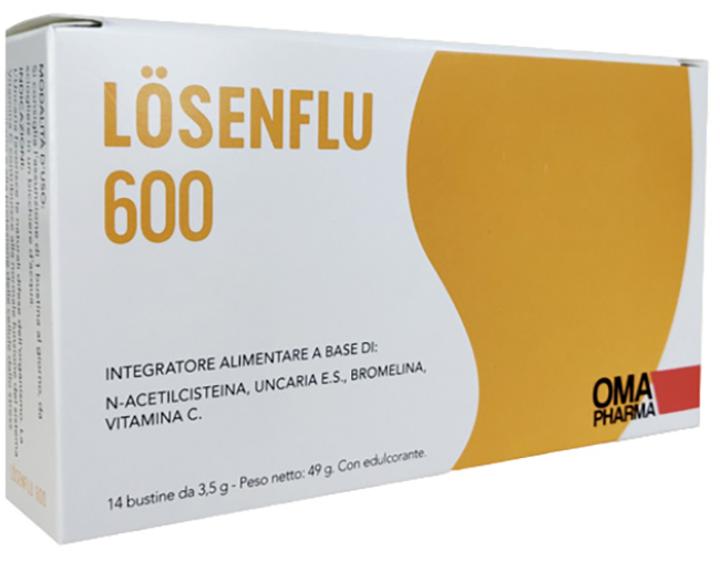 LOSENFLU 600MG 14 BUSTINE 3,5 G - Luckyfarma.it