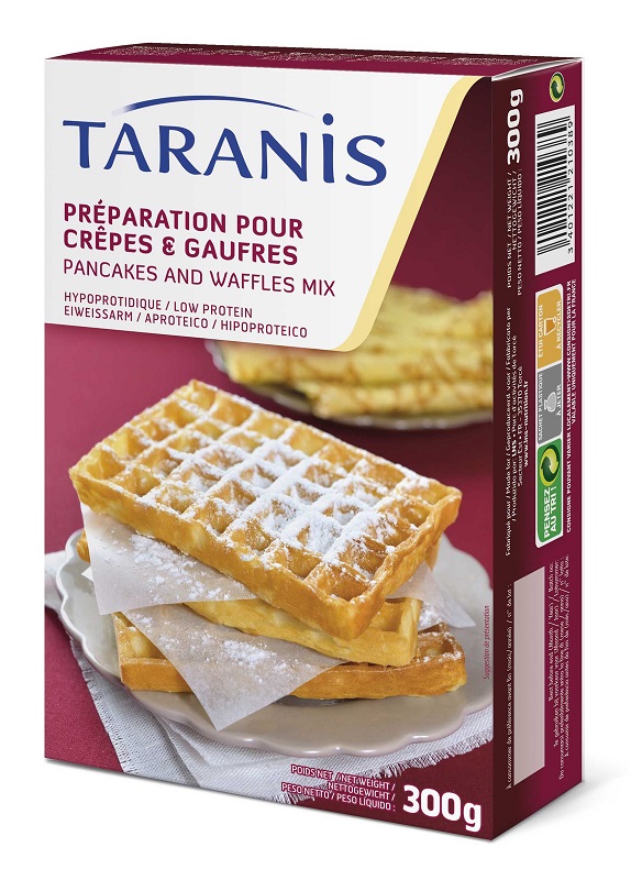TARANIS PREPARATO PER CREPES E WAFFLES 300 G - Luckyfarma.it