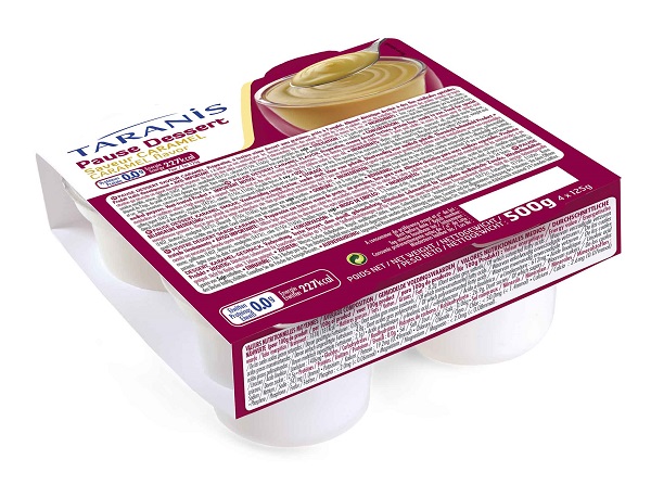 TARANIS PAUSA DESSERT CARAMELLO 4 X 125 G - Luckyfarma.it